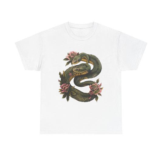 Beautiful Snake Art Design T-shirt