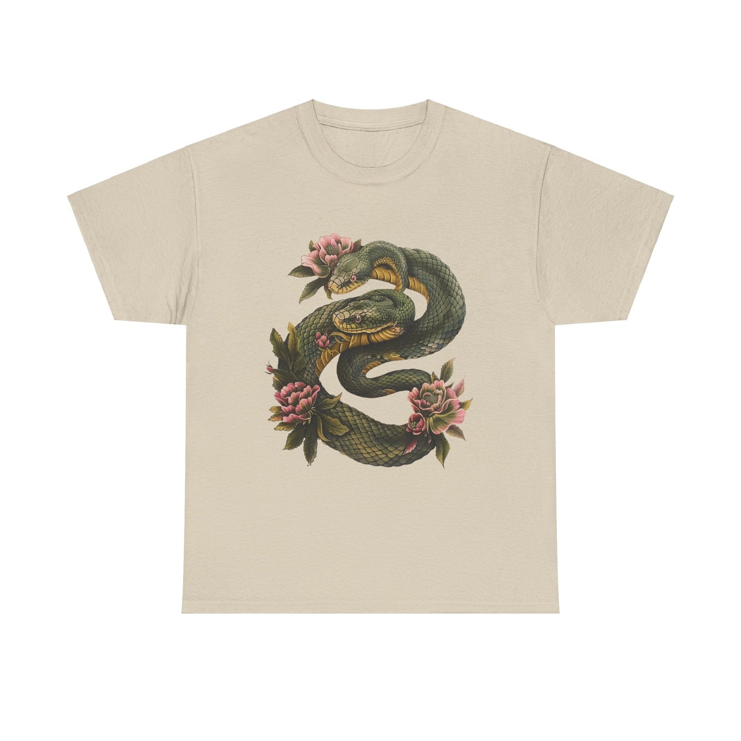 Beautiful Snake Art Design T-shirt