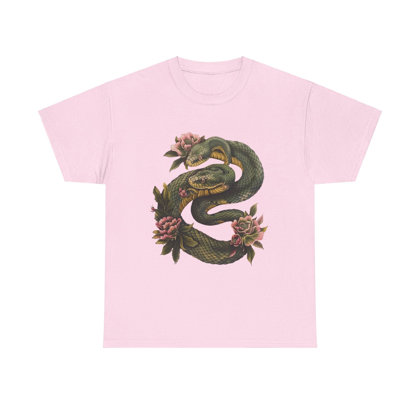 Beautiful Snake Art Design T-shirt